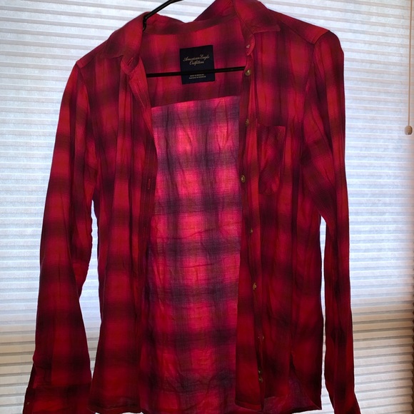 American Eagle size Xs flannel - Picture 1 of 3